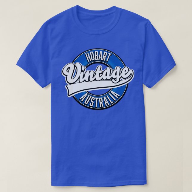 Hobart australia vintage style T-Shirt (Design Front)