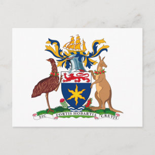 Hobart Coat of Arms Postcard