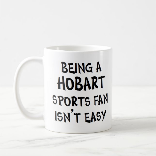 hobart sports fan, being coffee mug (Left)