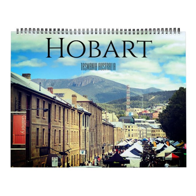 hobart tasmania 2026 large calendar (Cover)