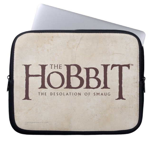 Hobbit Logo - Dark Laptop Sleeve (Front)
