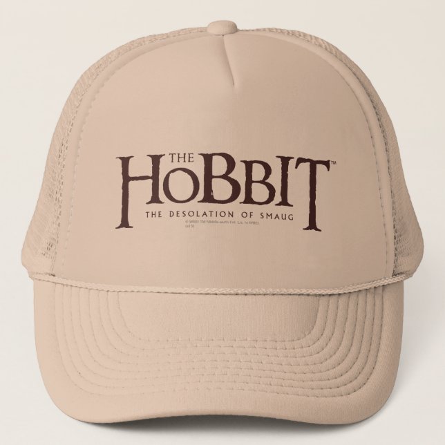 Hobbit Logo - Dark Trucker Hat (Front)