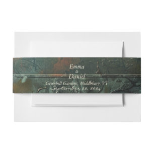 Hobbiton Haven Invitation Belly Band