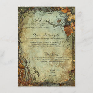 Hobbiton Haven Wedding Enclosure Card