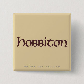 HOBBITON™ Solid 15 Cm Square Badge