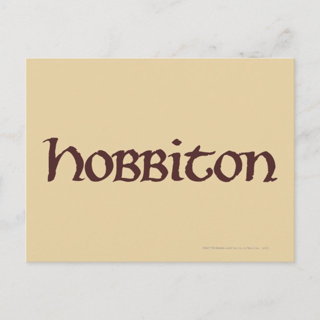 HOBBITON™ Solid Postcard (Front)