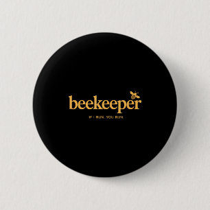 Hobby Beekeepers Apiary Bee Lovers Homestead Polli 6 Cm Round Badge