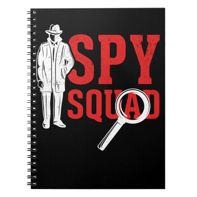 Hobby Detective Friends Crime Funny Investigator Notebook (Front)