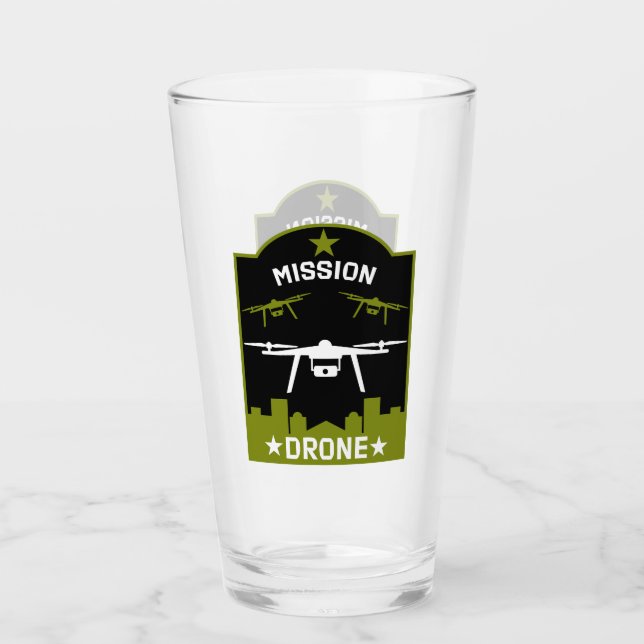 Hobby Drone Pilot Glass (Front)