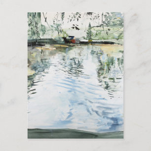 Hobby House and Ripples Goldbekkanal 2013 Postcard