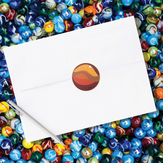 Hobby Marbles Classic Round Sticker (Creator Uploaded)