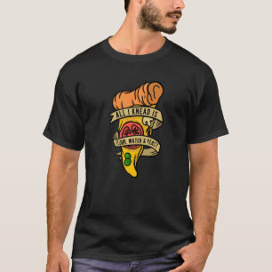 Hobby Pizza Maker All I Knead Is Floor Water And Y T-Shirt