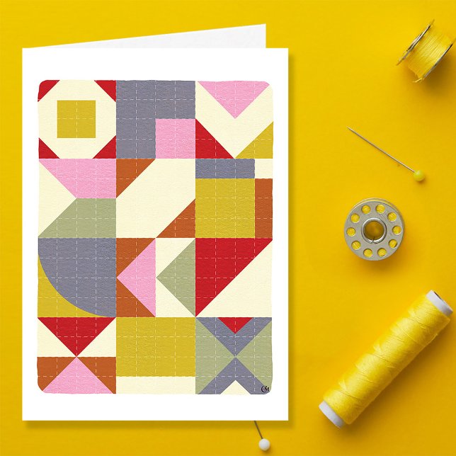 Hobby Quilt Sewing Blank Card (Creator Uploaded)