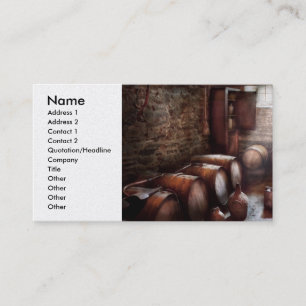 Hobby - Wine - The Wine Cellar Business Card
