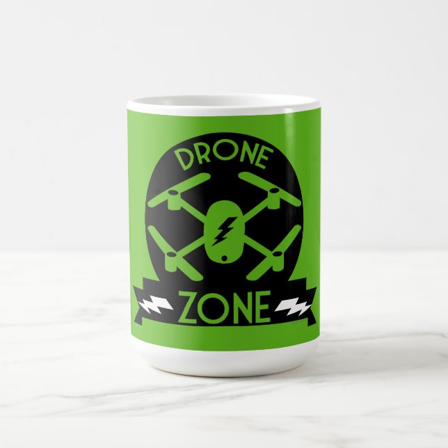 Hobbyist Drone | Drone Pilot | Photography | Races Magic Mug (Center)