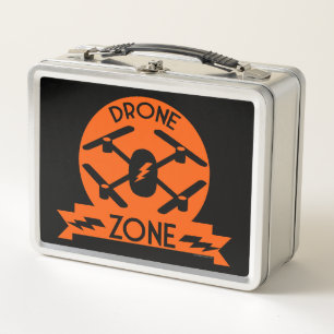 Hobbyist Drone Drone Pilot Photography Races Metal Lunch Box