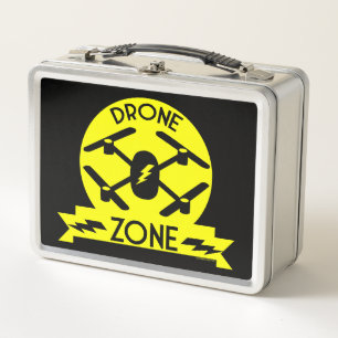 Hobbyist Drone Drone Pilot Photography Races Metal Lunch Box