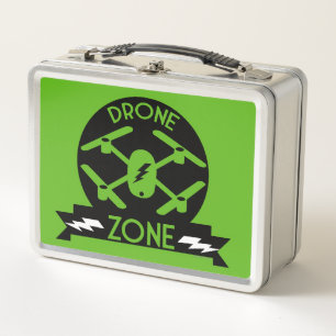 Hobbyist Drone Drone Pilot Photography Races Metal Lunch Box