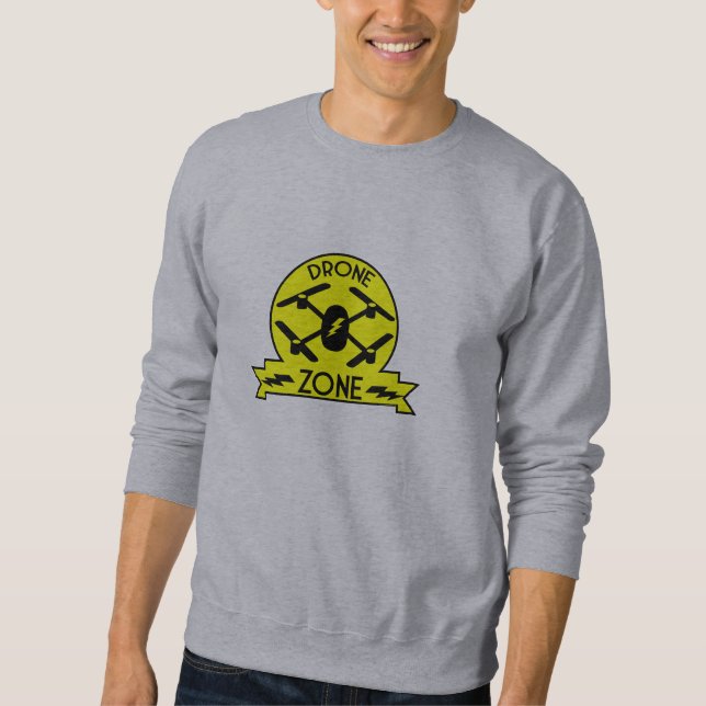 Hobbyist Drone | Drone Pilot | Photography | Races Sweatshirt (Front)