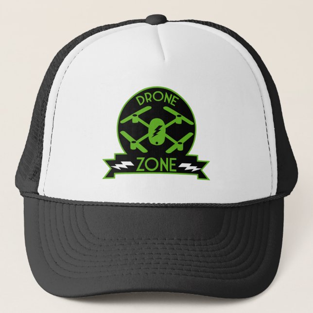 Hobbyist Drone | Drone Pilot | Photography | Races Trucker Hat (Front)