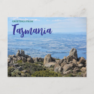 Hobert Tasmania Travel Postcard