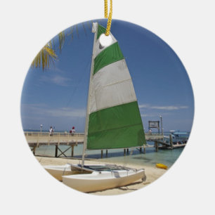 Hobie Cat, Plantation Island Resort Ceramic Ornament