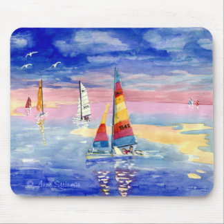 Hobie Cat Sailboats Mouse Pad