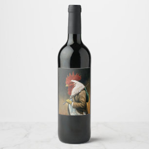 Hobo Cockerel Wine Label