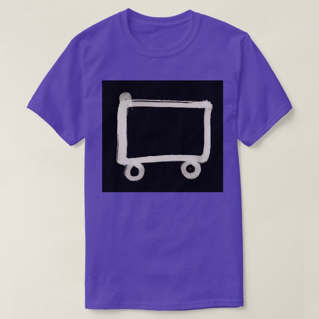 Hobo Sign 057 Railroad Inverted T-Shirt (Design Front)