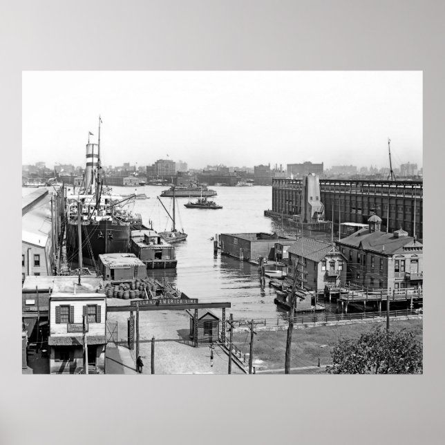 Hoboken Docks Poster (Front)