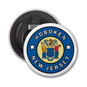 Hoboken New Jersey Bottle Opener