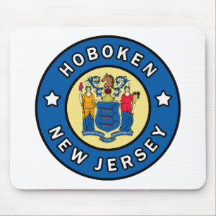 Hoboken New Jersey Mouse Pad