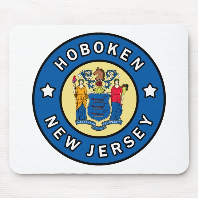 Hoboken New Jersey Mouse Pad (Front)