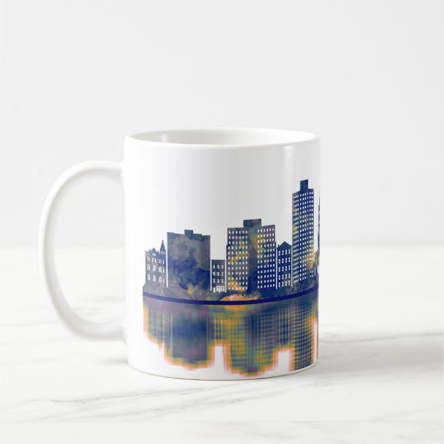 Hoboken Skyline Coffee Mug (Left)