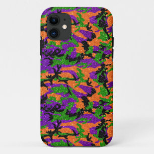 HOC Monster Glitter Halloween Edition Camo iPhone 11 Case