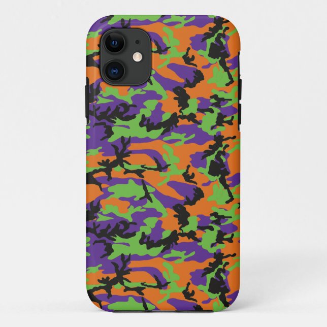 HOC Monster Halloween Edition Camo Case-Mate iPhone Case (Back)