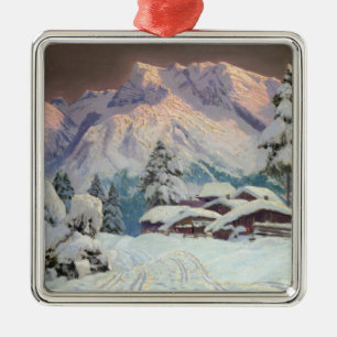 Hocheisgruppe, Austria Metal Tree Decoration