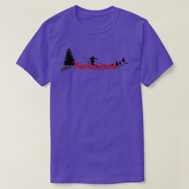 Hochkrimml Ski Long T-Shirt (Design Front)