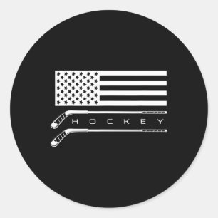 Hockey Apparel - Hockey 15  Classic Round Sticker