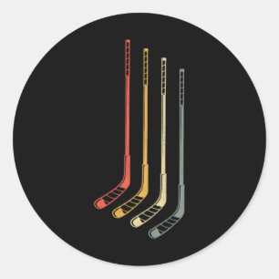Hockey Apparel - Hockey  Ice Hockey Player Gift  1 Classic Round Sticker
