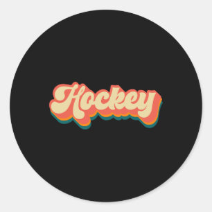 Hockey Apparel - Hockey Ice Hockey Player Gift 1 Classic Round Sticker