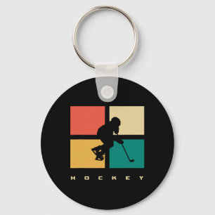 Hockey Apparel - Hockey Ice Hockey Player Gift 1 Key Ring
