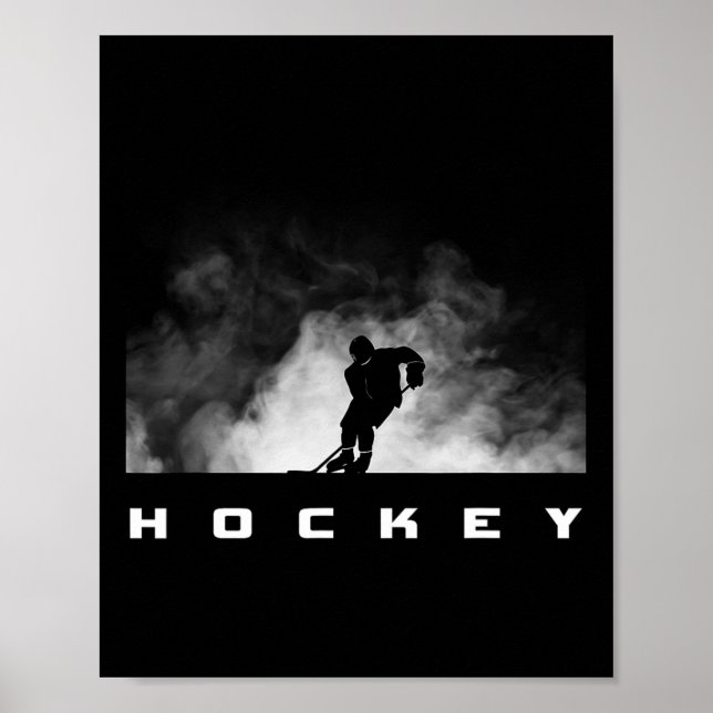 Hockey Apparel - Hockey  Ice Hockey Player Gift  2 Poster (Front)