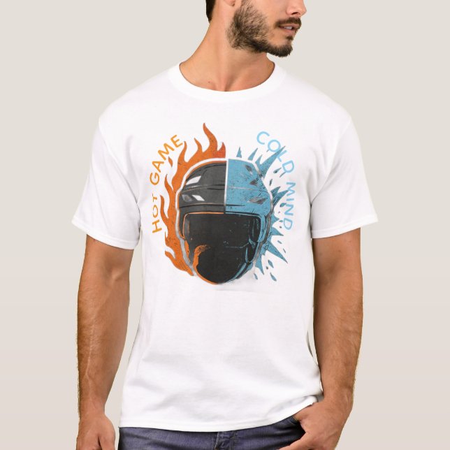 Hockey Art  T-Shirt (Front)