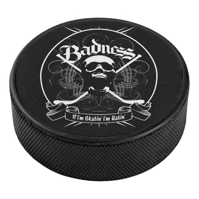 Hockey Badness Puck (3/4)