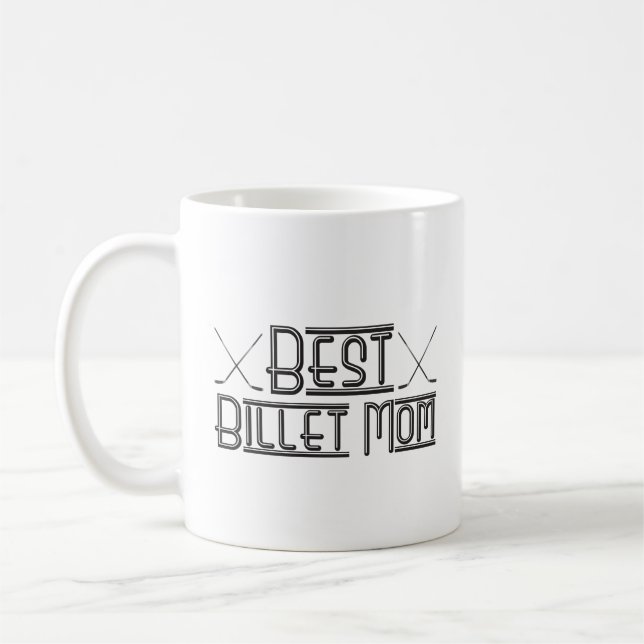 Hockey Best Billet Mum Coffee Mug (Left)