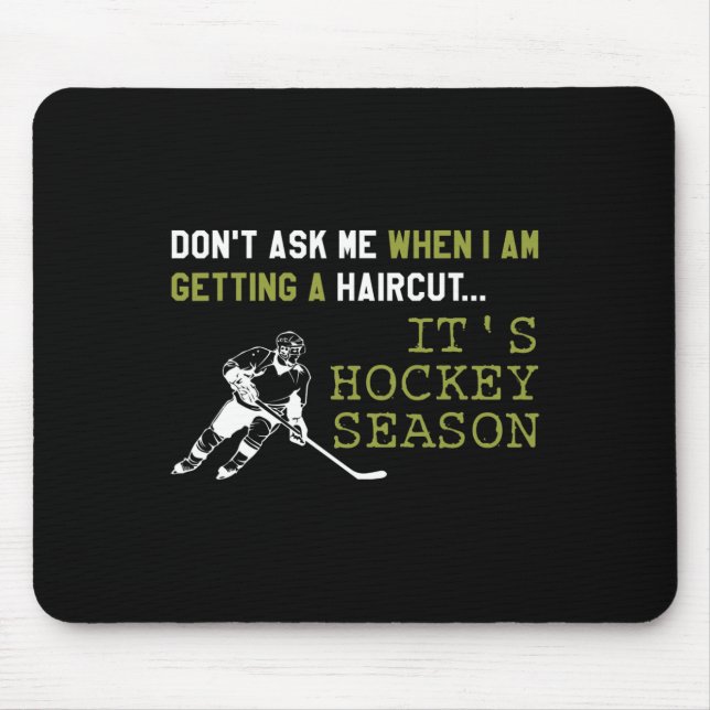 Hockey  - Best Played With Hockey s Mouse Pad (Front)