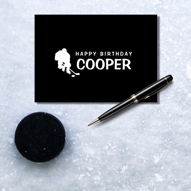 Hockey Birthday Card (Creator Uploaded)