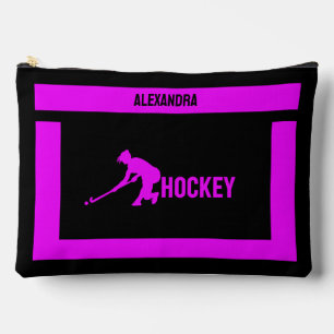 Hockey Birthday Gift, Hockey Player Girl, Accessory Pouch