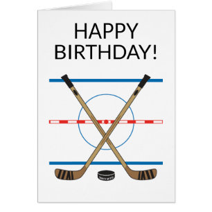 Hockey Birthday Hockey Sticks at Centre Ice